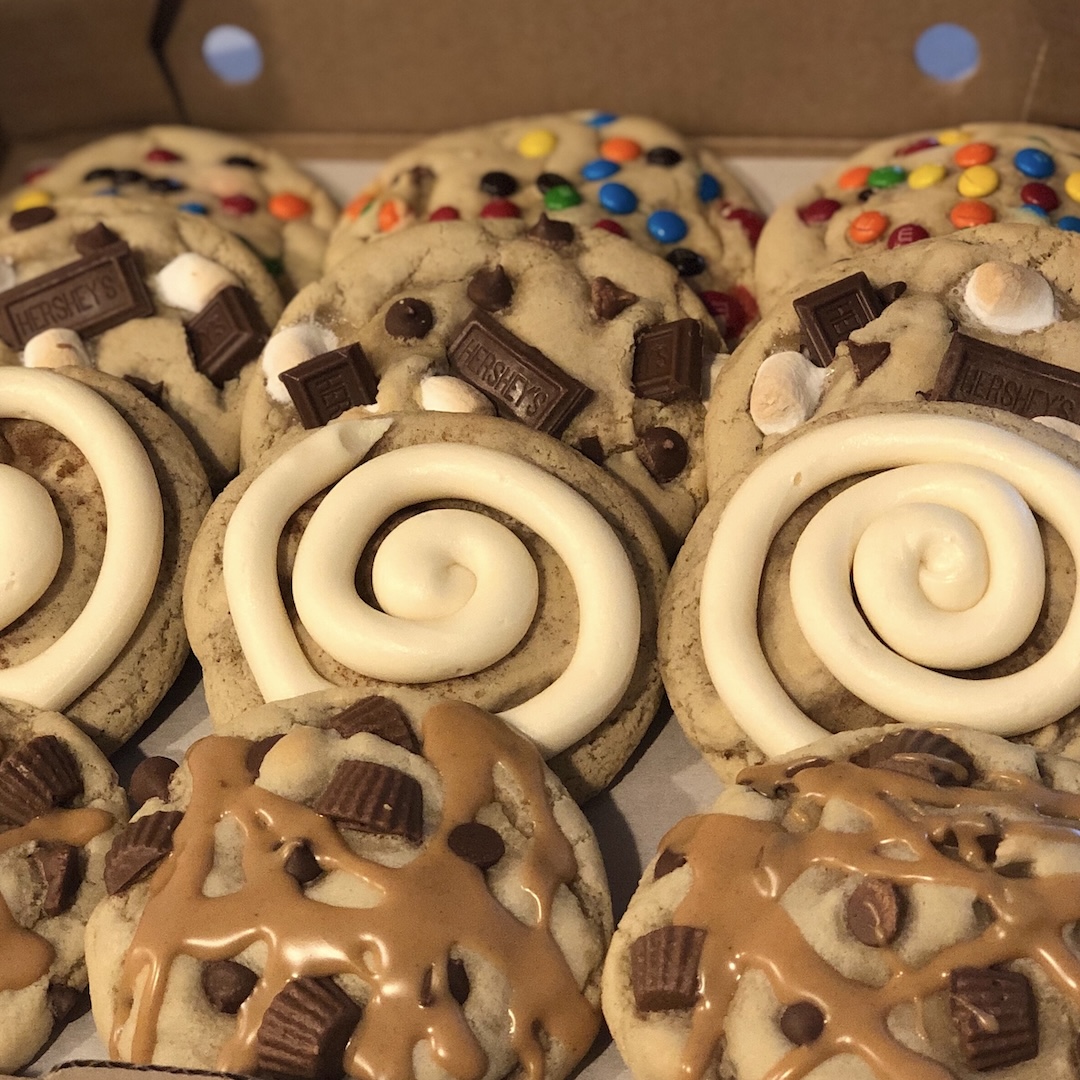 Delicious selection of cookies